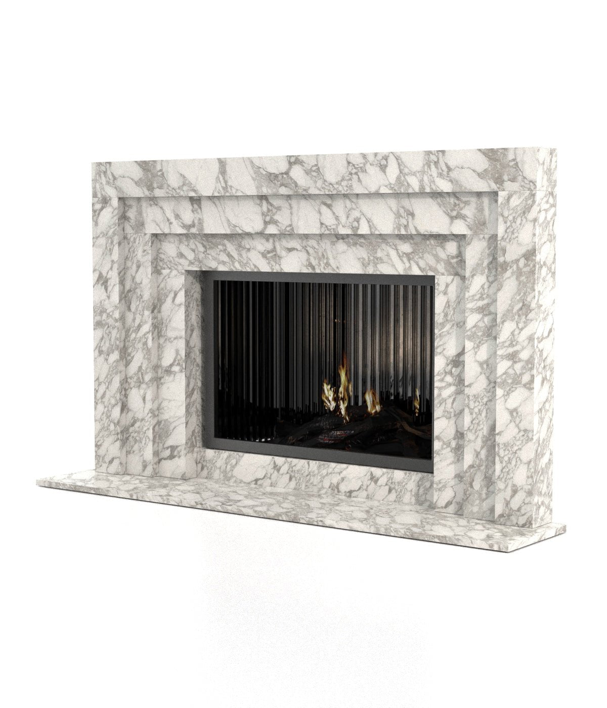 Socrates Fireplace by Zicana Boutique