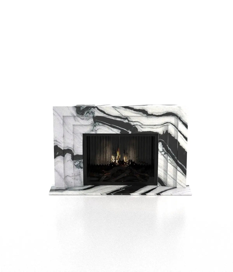 Socrates Fireplace by Zicana Boutique