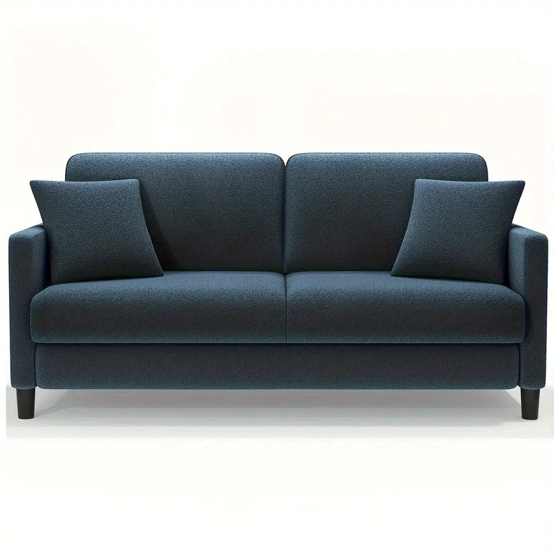 Sofa - Mid-Century White 3-Seater by House Of Avana