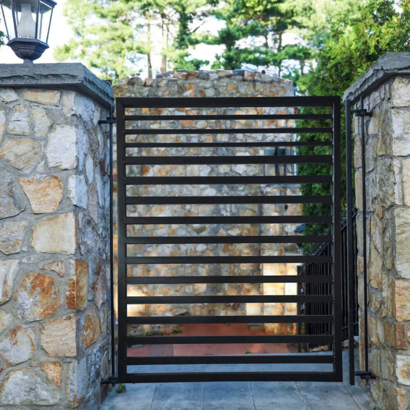 5FT Heavy-Duty Sofia Powder-Coated Galvanized Steel Pedestrian Gate (SAK12567) by SAKSBY WHOLESALE