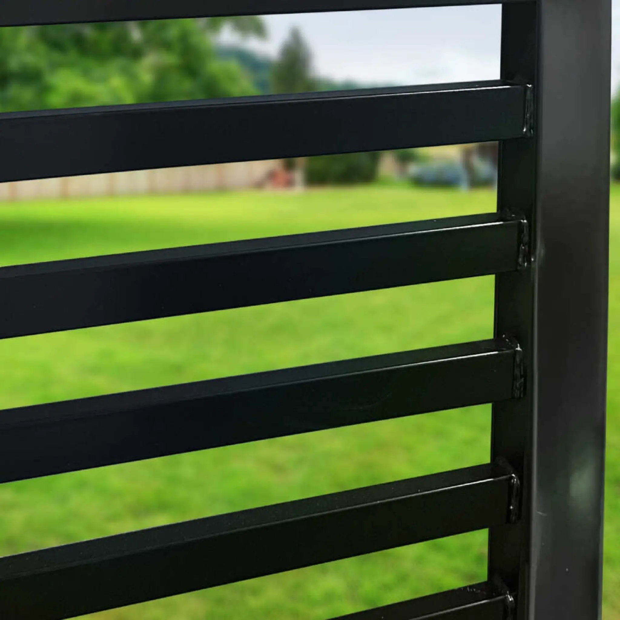 5FT Heavy-Duty Sofia Powder-Coated Galvanized Steel Pedestrian Gate (SAK12567) by SAKSBY WHOLESALE