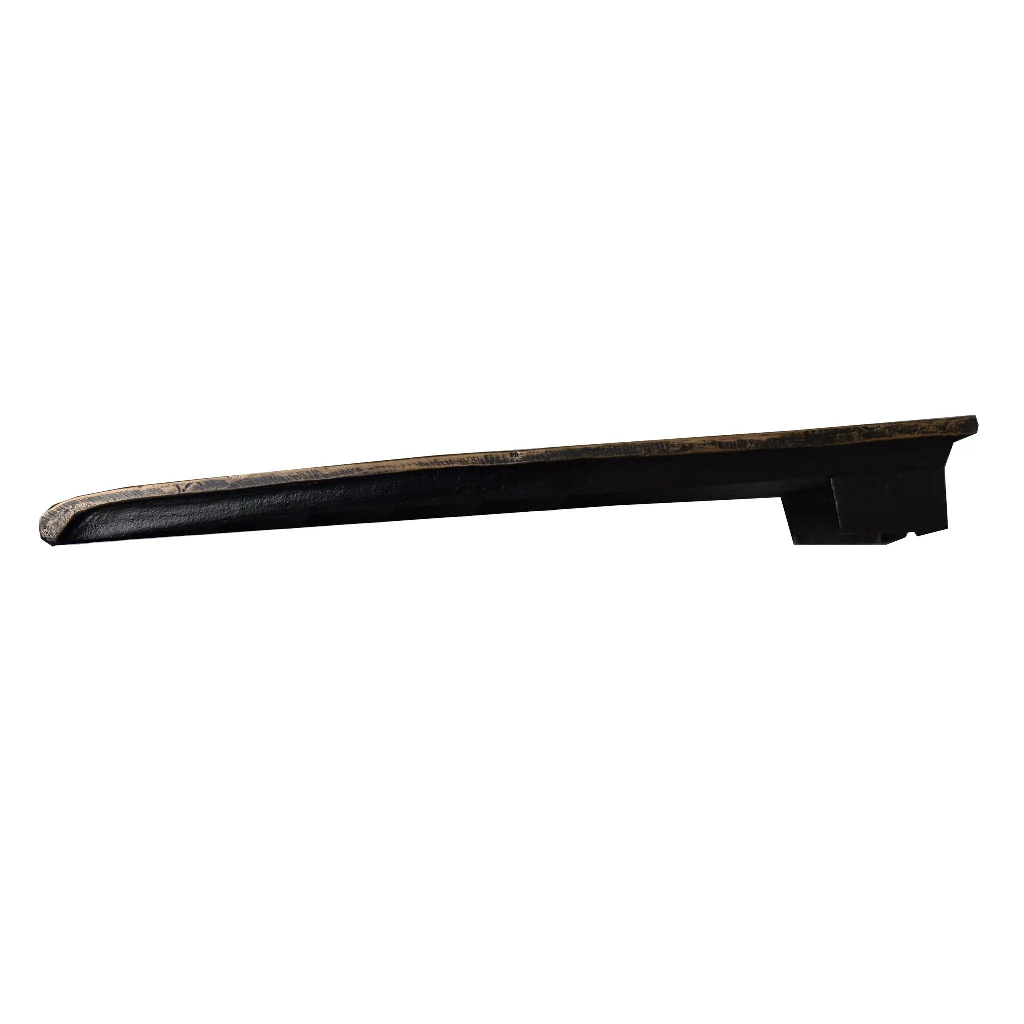 Bronze American Flag 24-in Cast Aluminum Downspout Gutter Splash Block by Sharicks