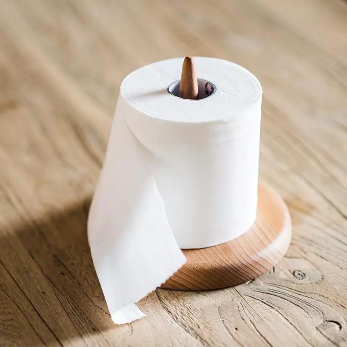 Solid Wood Paper Towel Holder by RusticReach