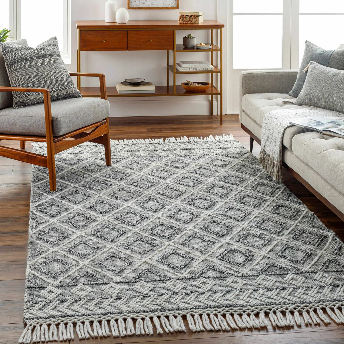 Sook Area Rug - Clearance, installed in a room