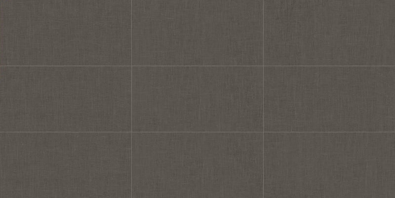 Soul Dw Coffee Cloth Cove Base Fabric Look Porcelain 6x12 by landmarkceramics