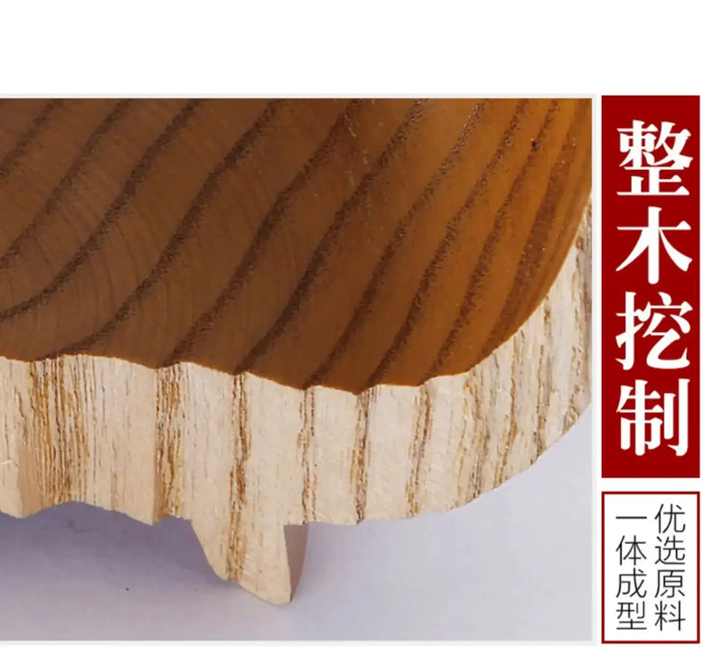 Soup Bowls - Retro Wooden Small by House Of Avana