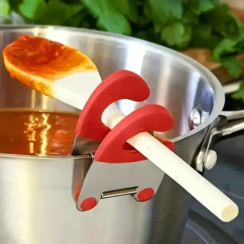Soup Spoon Holder - Anti-Scald Stainless Steel by House Of Avana
