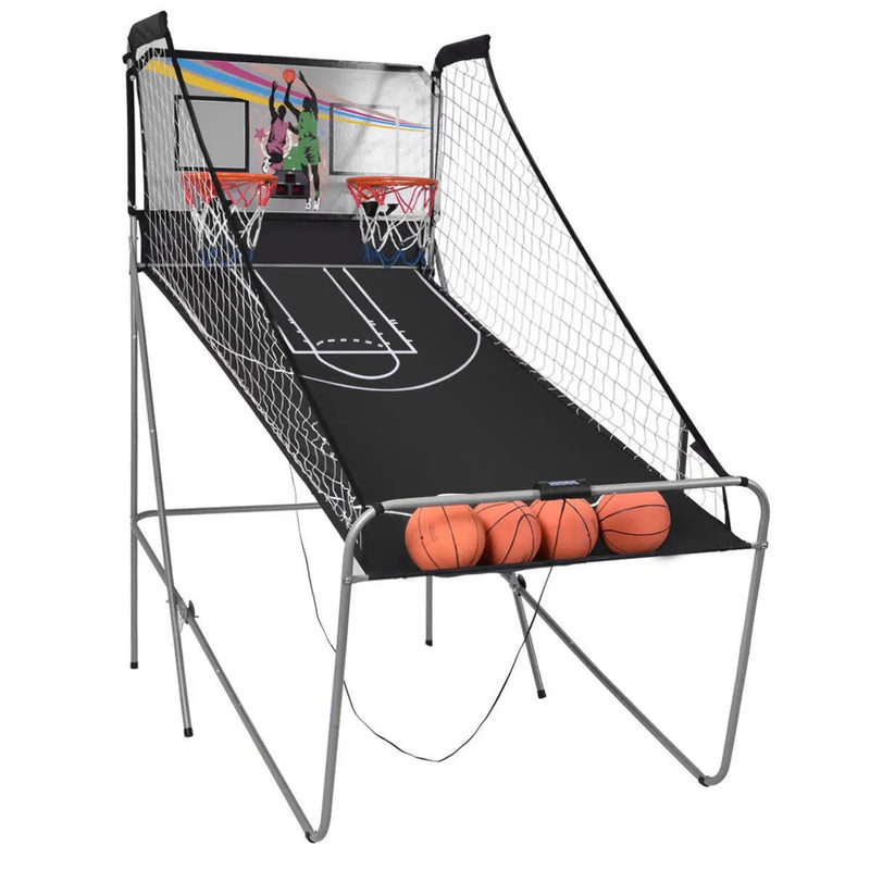 Indoor Double Electronic Basketball Game with 4 Balls by DirectDeals