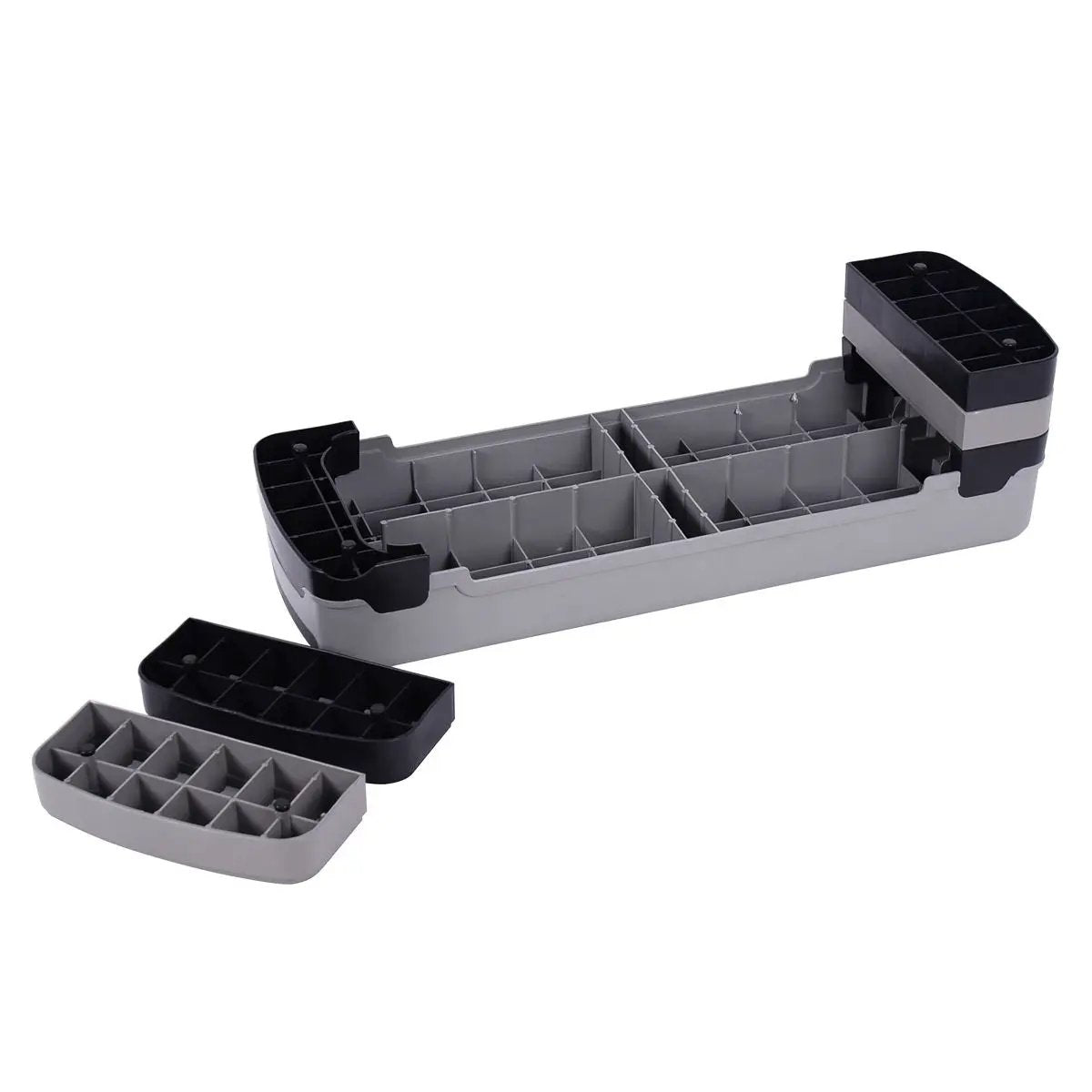 35 Inch Aerobic Cardio Adjustable Exercise Stepper with Risers by DirectDeals
