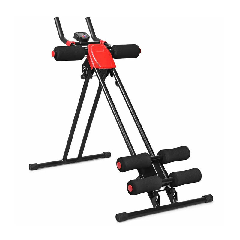 Abdominal Workout Equipment with LCD Monitor for Home Gym by DirectDeals
