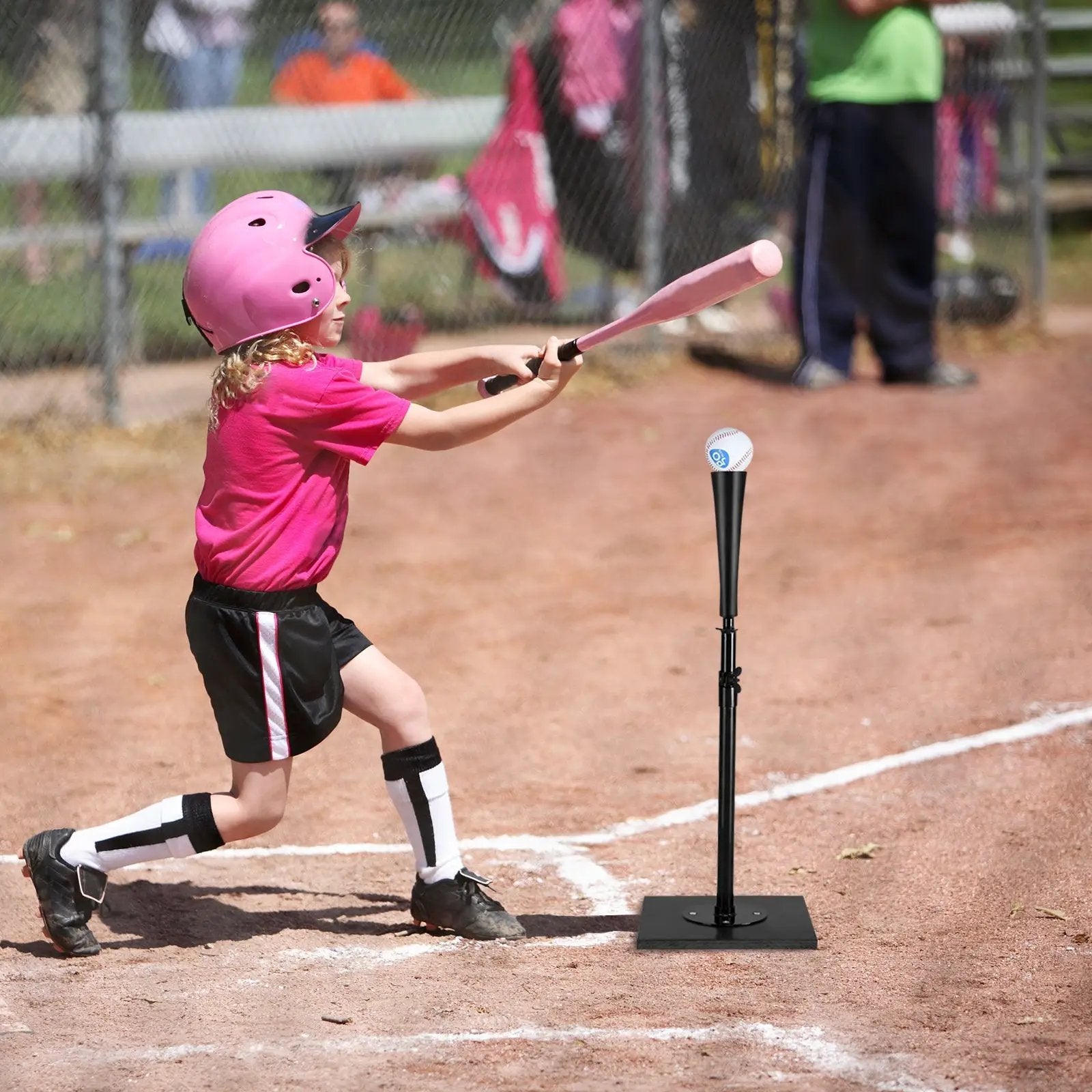 36 Inch Adjustable Heavy Duty Batting Tee for Baseball by DirectDeals