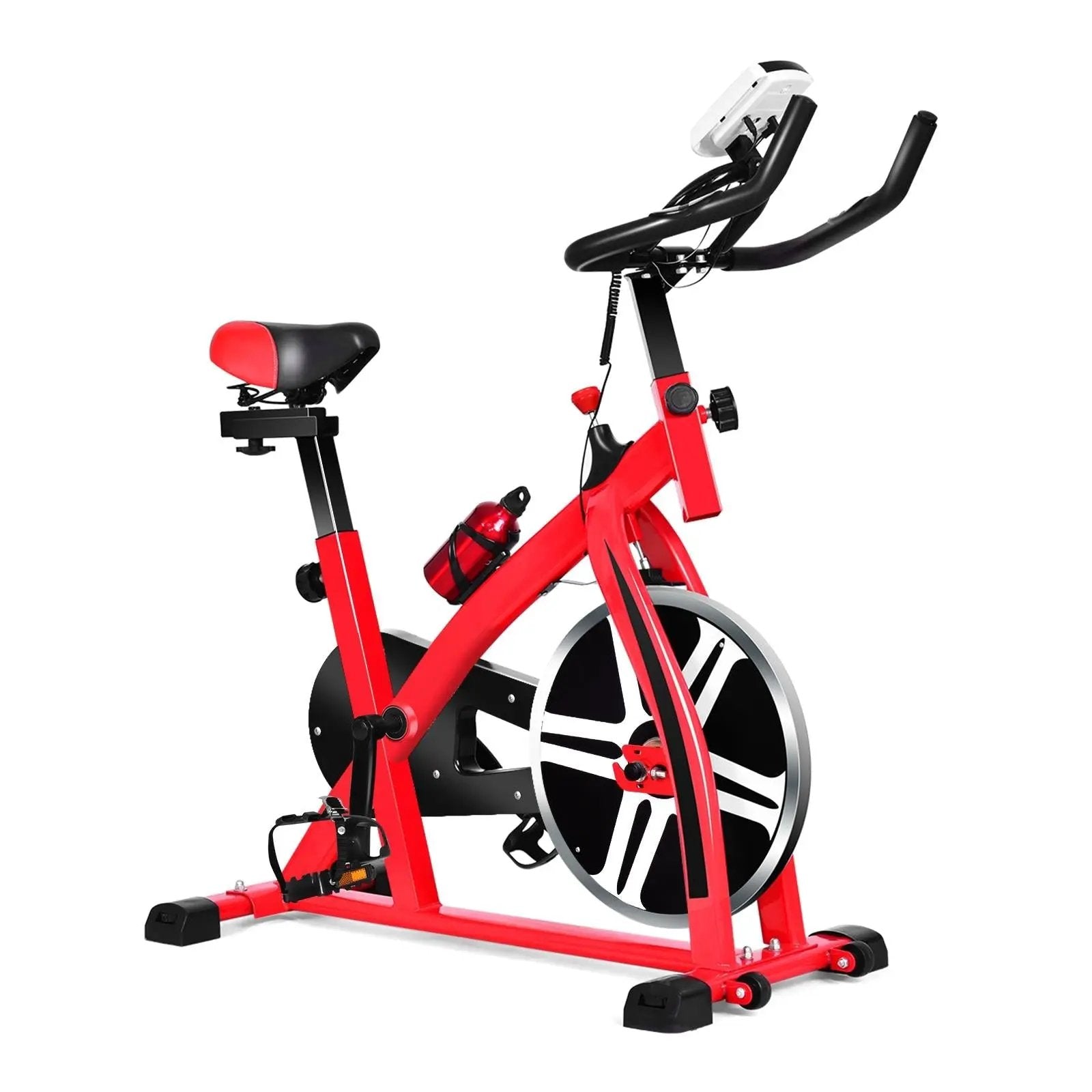 Adjustable Exercise Bicycle for Cycling and Cardio Fitness by DirectDeals