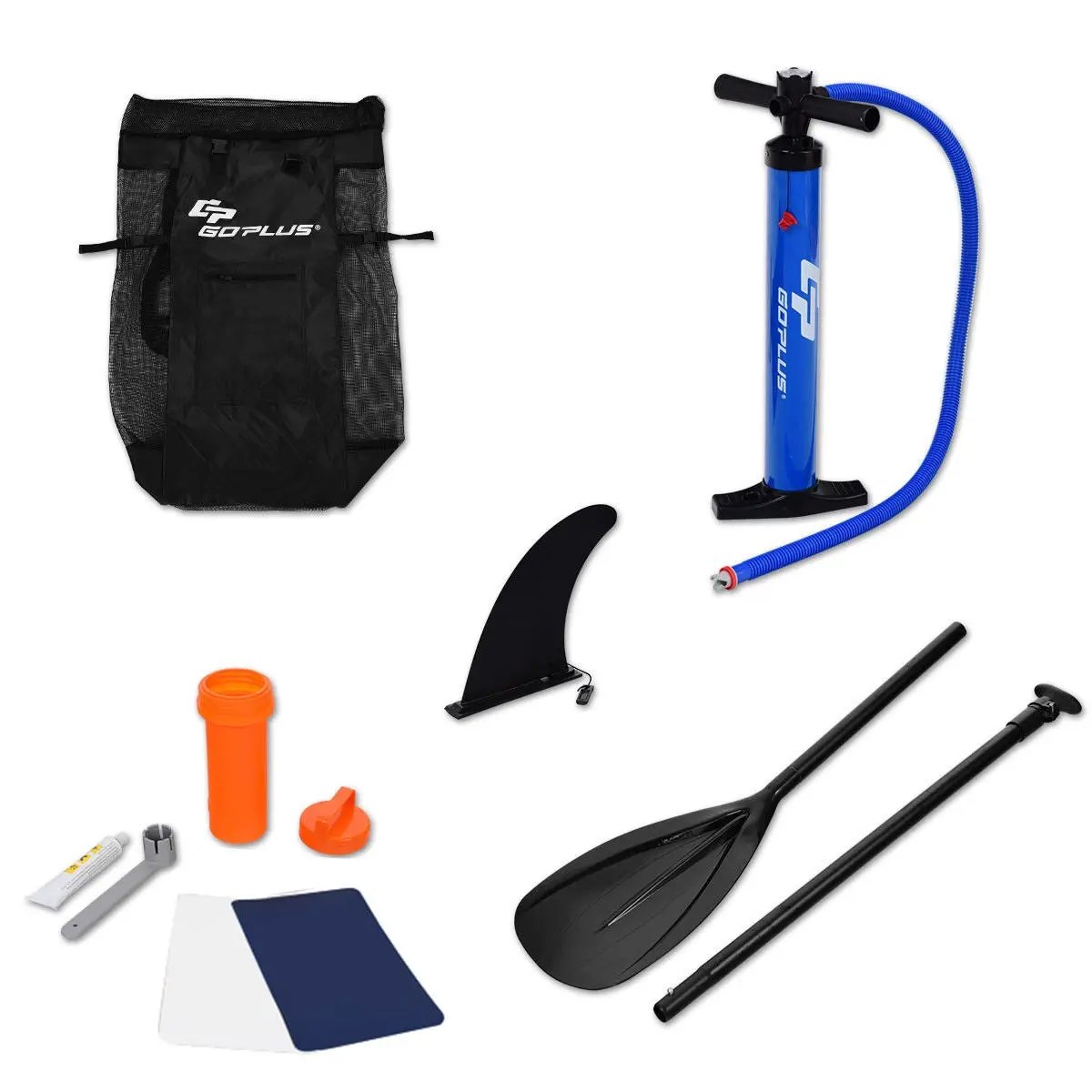 10 Feet Inflatable Stand Up Paddle Surfboard with Bag by DirectDeals