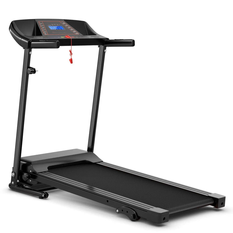 1.0 HP Foldable Treadmill Electric Support Mobile Power by DirectDeals