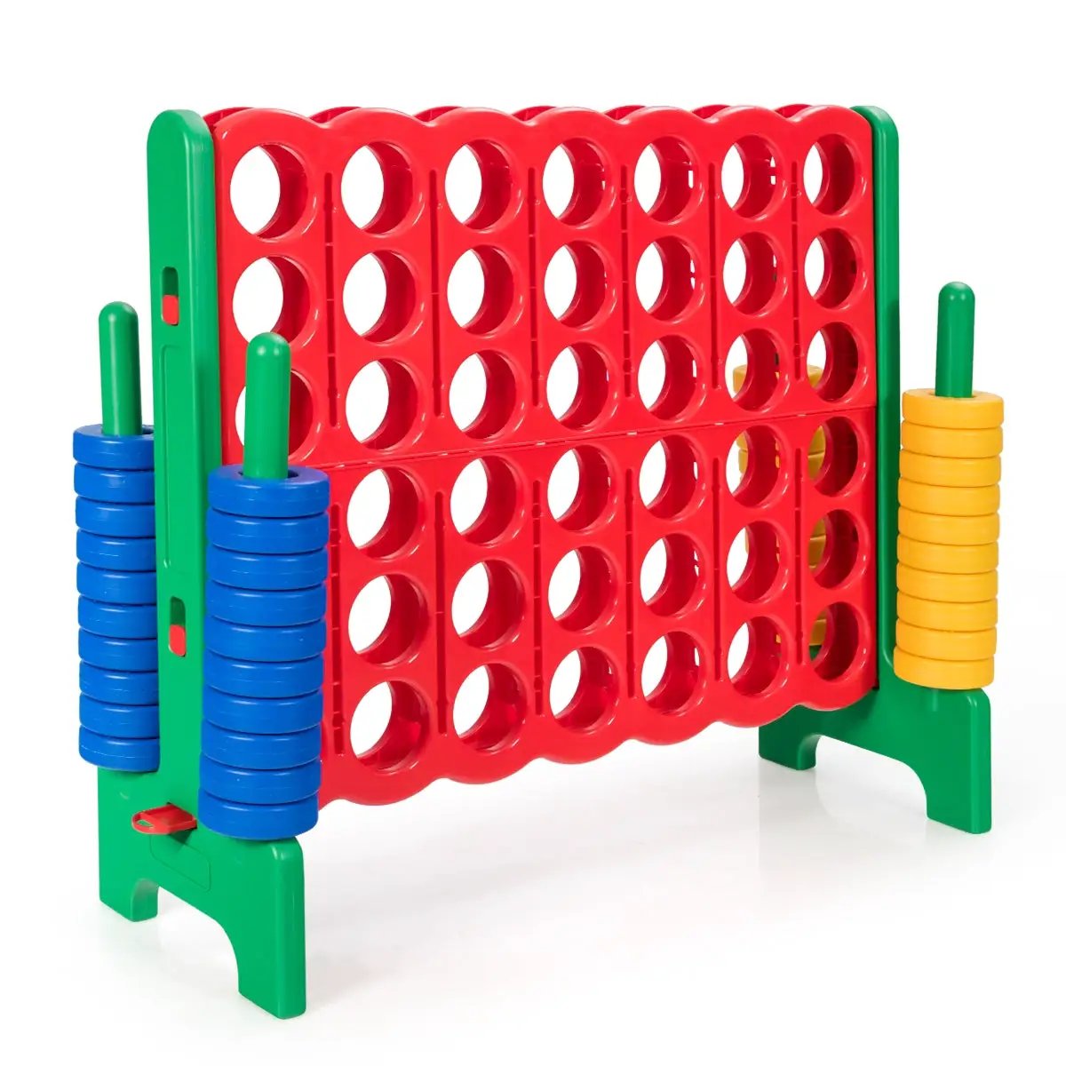 Jumbo 4-to-Score Giant Game Set with 42 Jumbo Rings and Quick-Release Slider, photo 9 of 10
