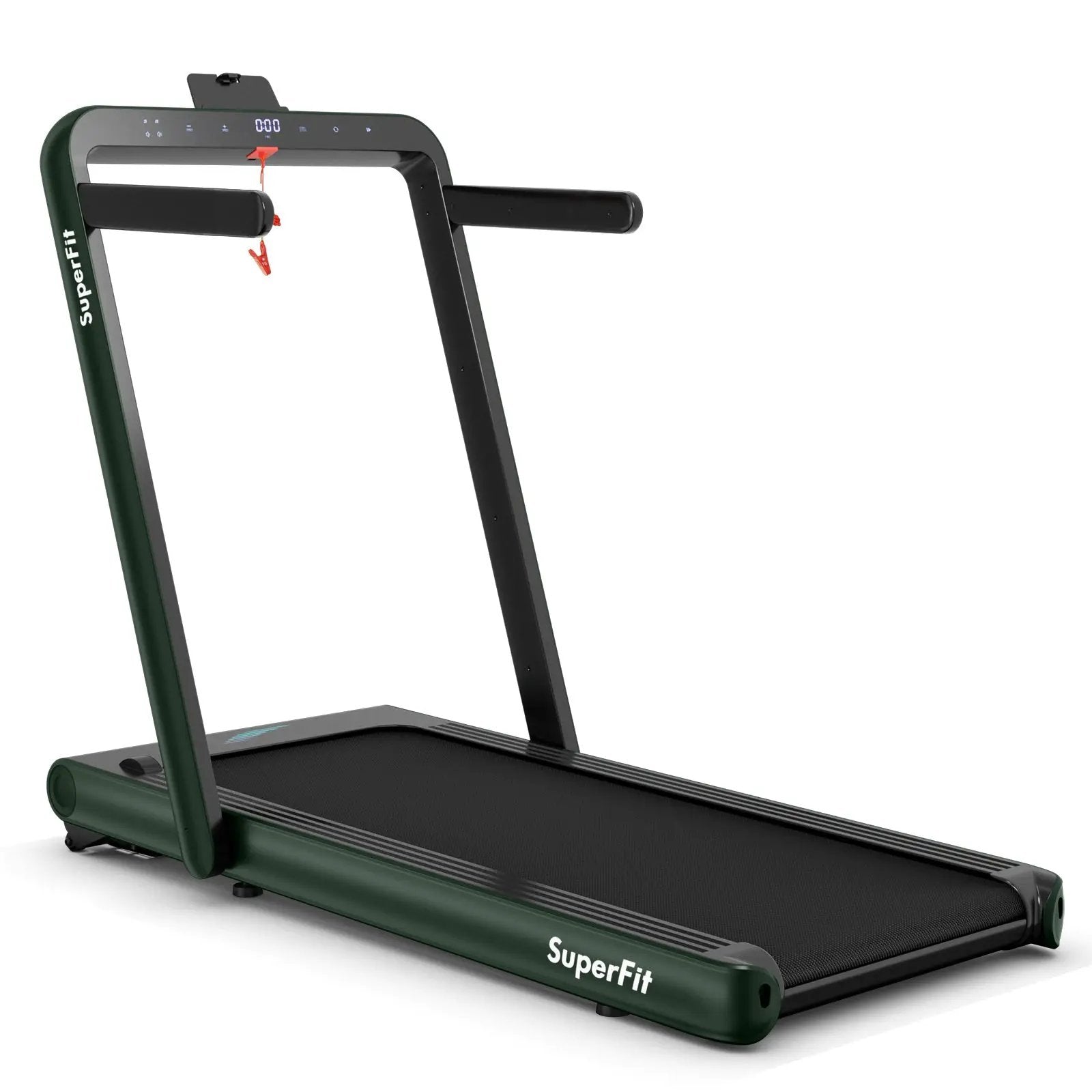 4.75HP 2 In 1 Folding Treadmill with Remote APP Control by DirectDeals