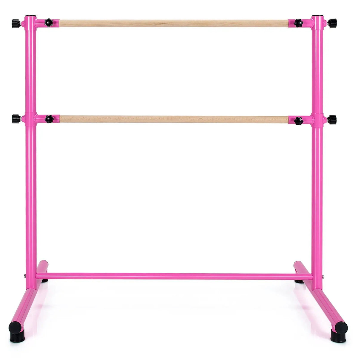 47 Inch Double Ballet Barre with Anti-Slip Footpads, photo 2 of 24
