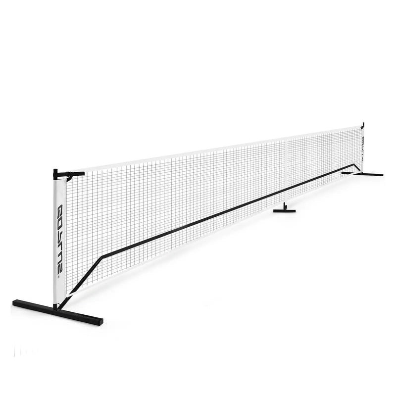 22 Feet Portable Pickleball Net Set System with Carry Bag for Indoor Outdoor Game by DirectDeals