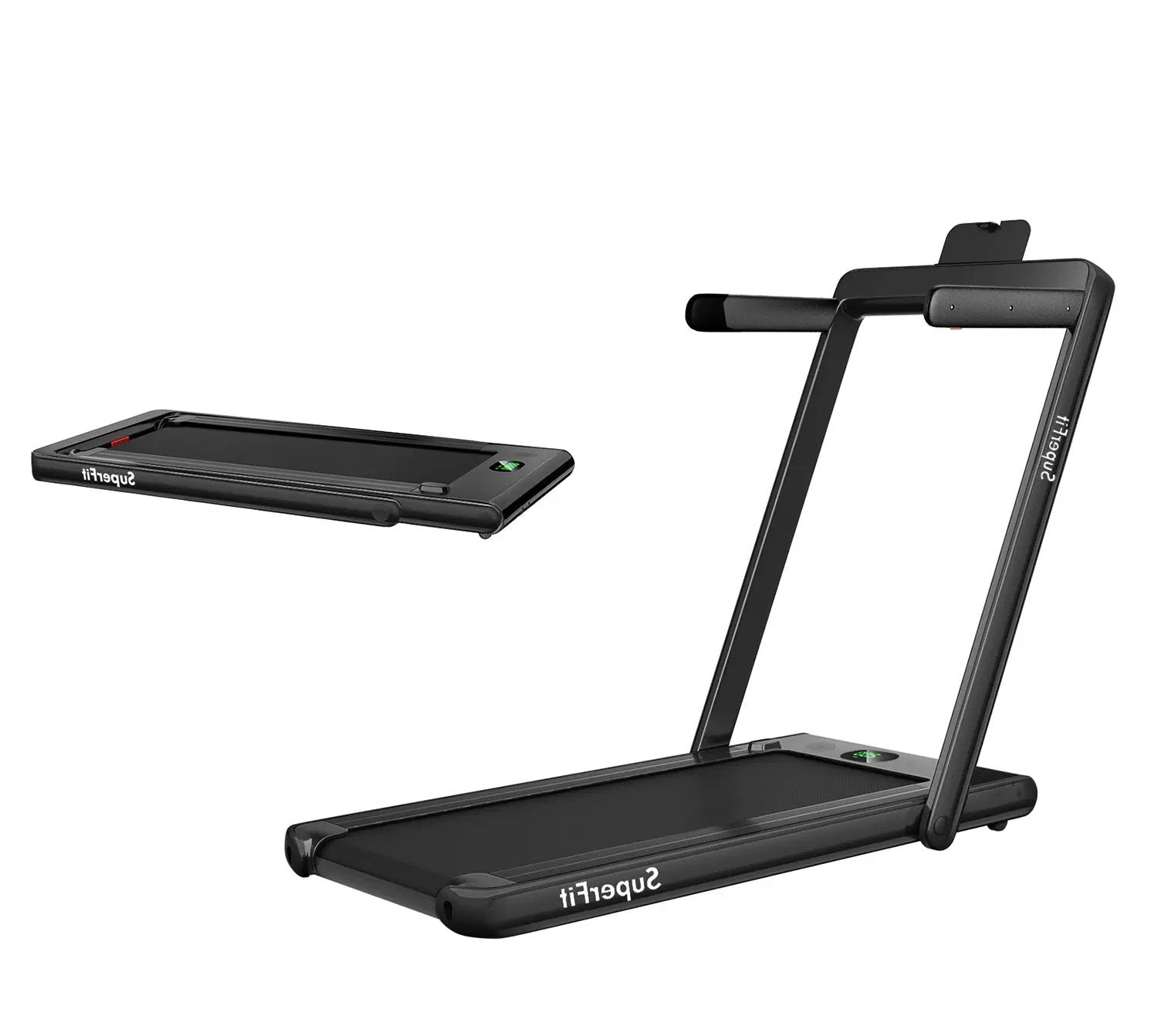 2.25HP 2 in 1 Folding Treadmill with APP Speaker Remote Control by DirectDeals