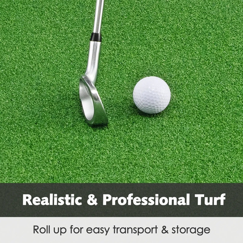5 x 3 Feet Golf Mat with 3 Rubber Tees by DirectDeals