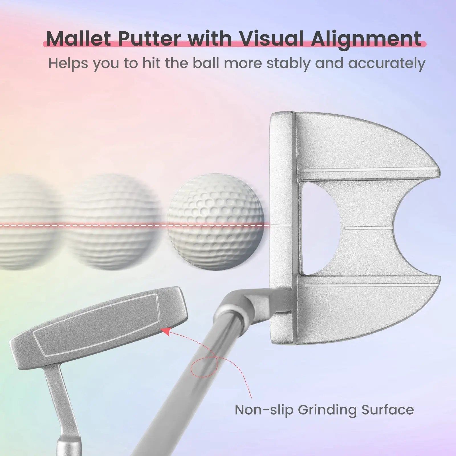 Women's 9 Pieces Complete Golf Club Set by DirectDeals