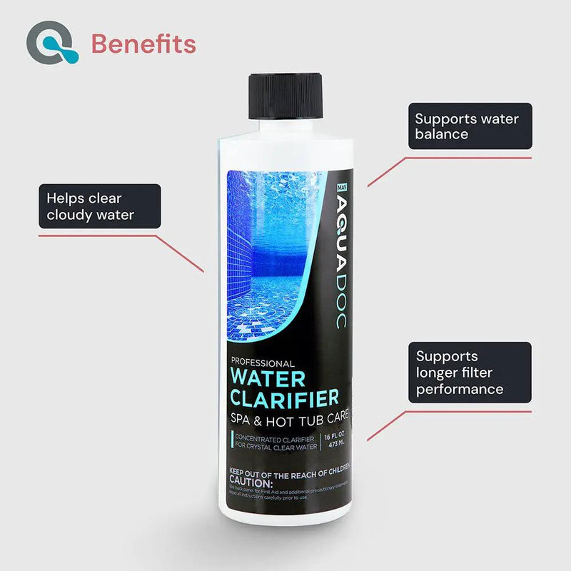Spa Water Clarifier & Natural Enzyme Bundle by AquaDoc