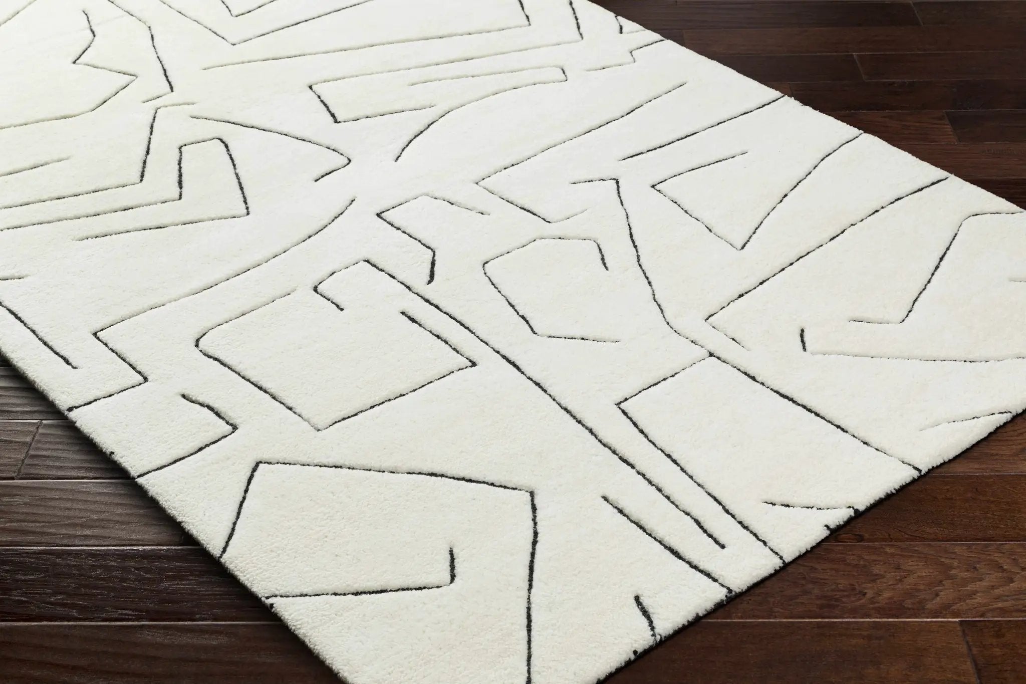 Mony Rose Cream Area Rug - Clearance by Boutique Rugs