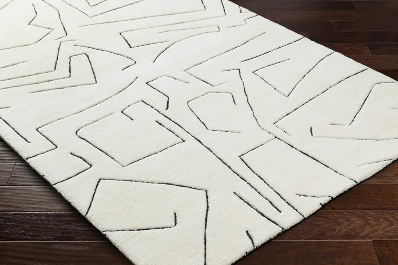 Mony Rose Cream Area Rug - Clearance by Boutique Rugs
