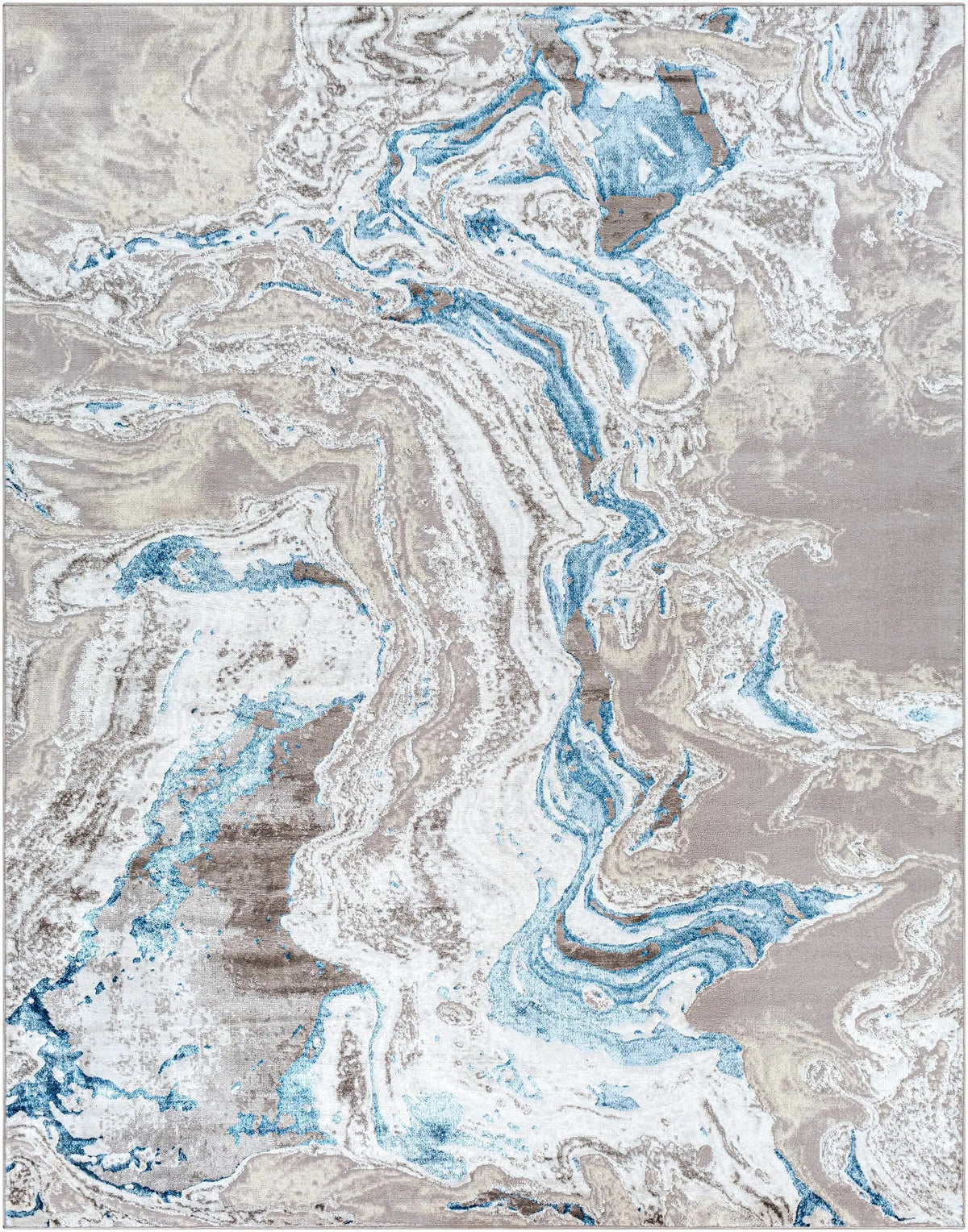 Speldhurst Blue Marble Rug, photo 5 of 5