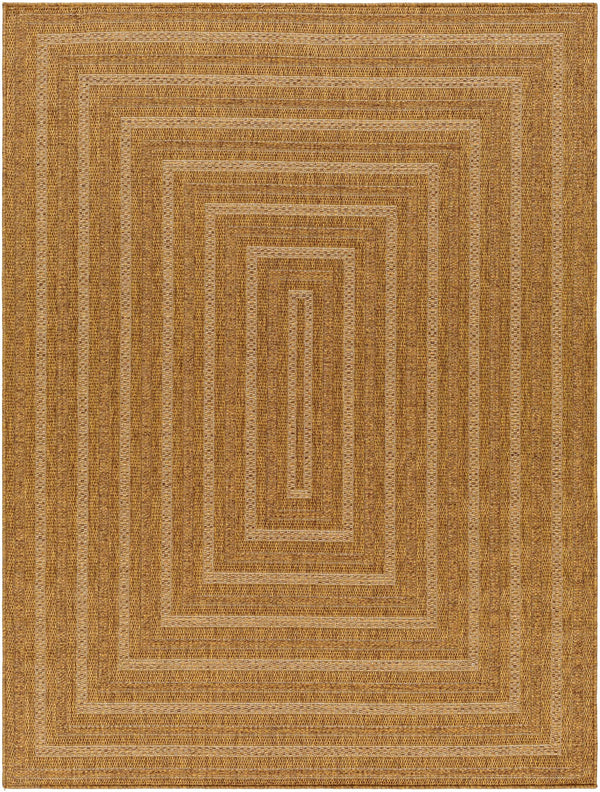 Dyami Flatweave Faux Jute Outdoor Rug