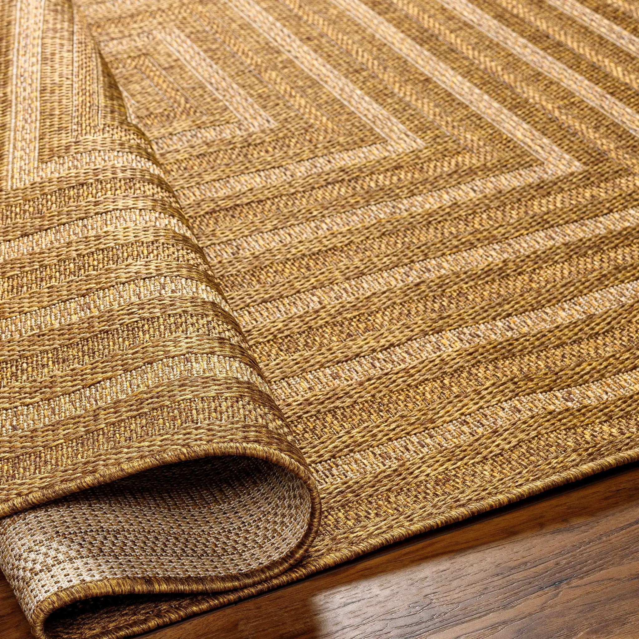 Dyami Flatweave Faux Jute Outdoor Rug by Boutique Rugs
