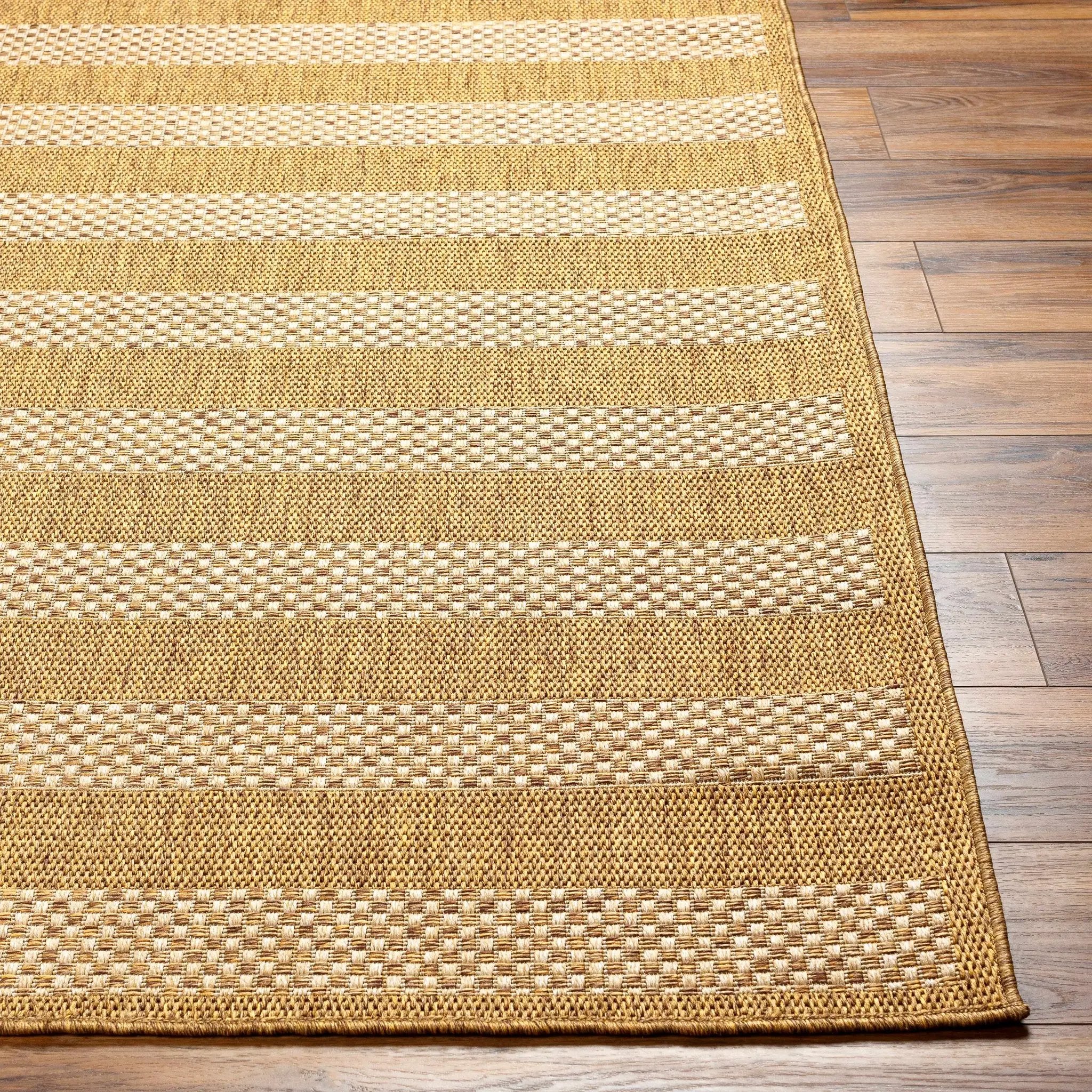 Hiero Flatweave Faux Jute Outdoor Rug by Boutique Rugs