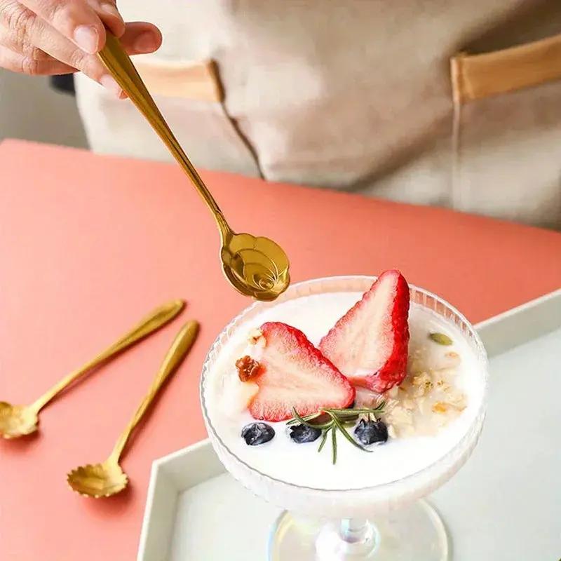 Spoon Set - Stainless Steel Small by House Of Avana