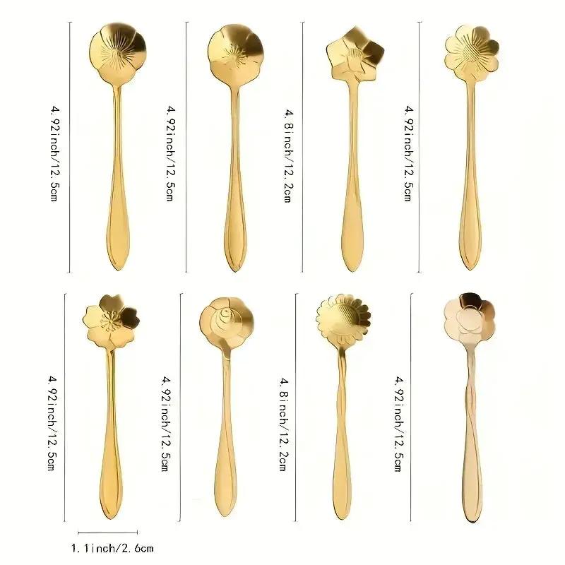 Spoon Set - Stainless Steel Small by House Of Avana