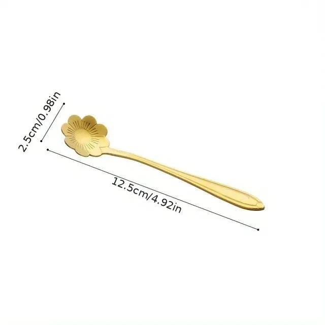 Spoon Set - Stainless Steel Small by House Of Avana