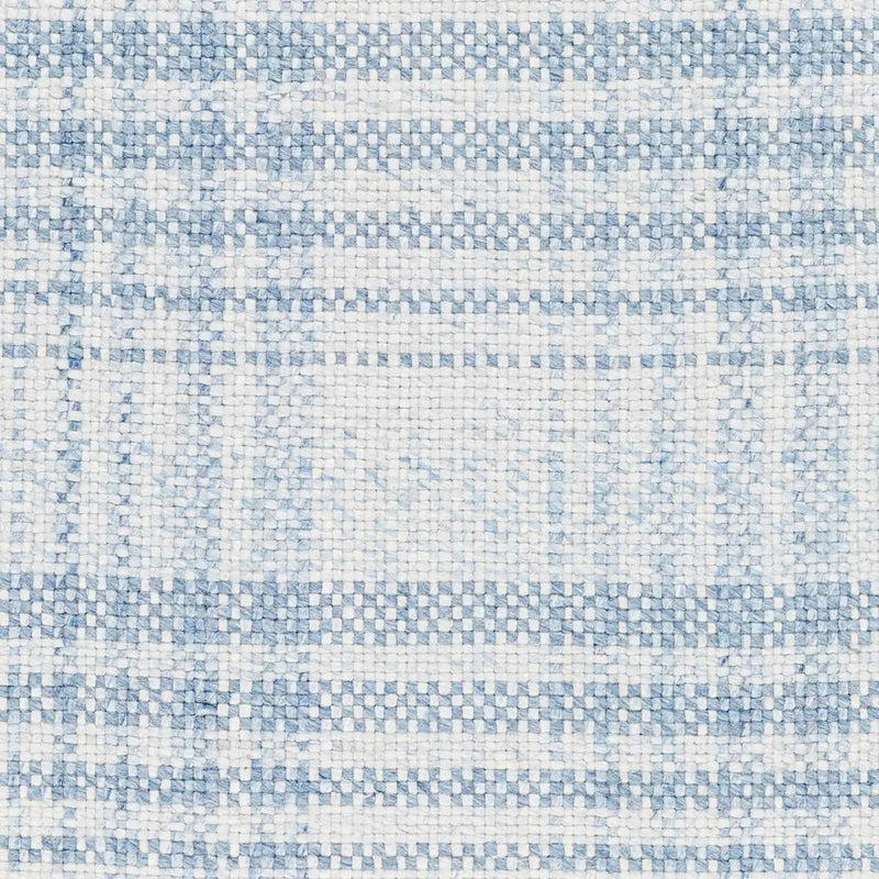 Inara Blue Plaid Area Rug by Boutique Rugs