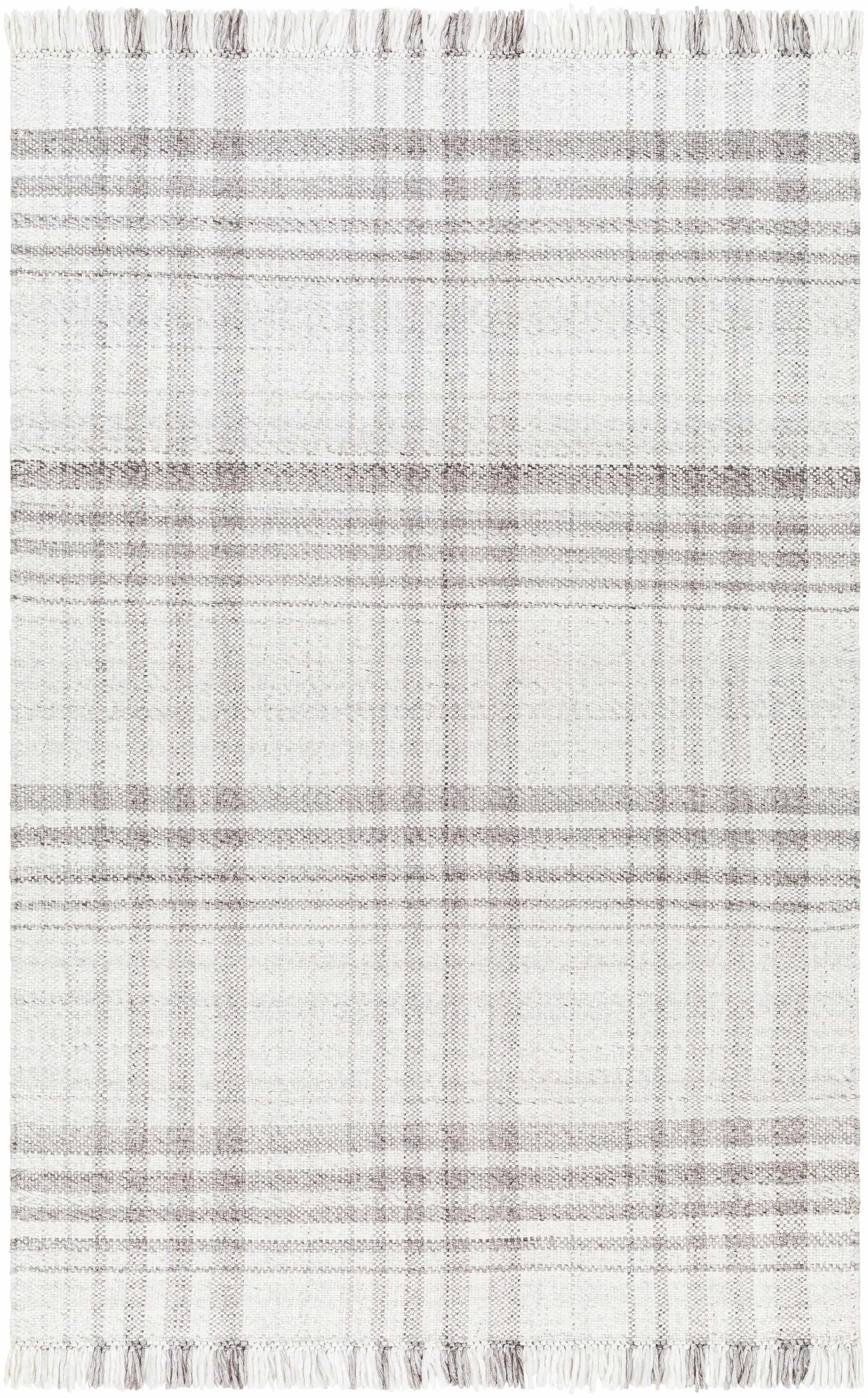 Inara Plaid Area Rug - Clearance by Boutique Rugs