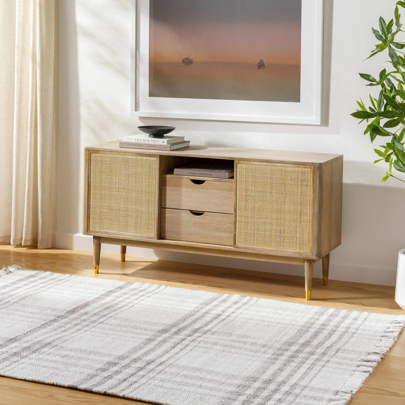 Inara Plaid Area Rug - Clearance by Boutique Rugs
