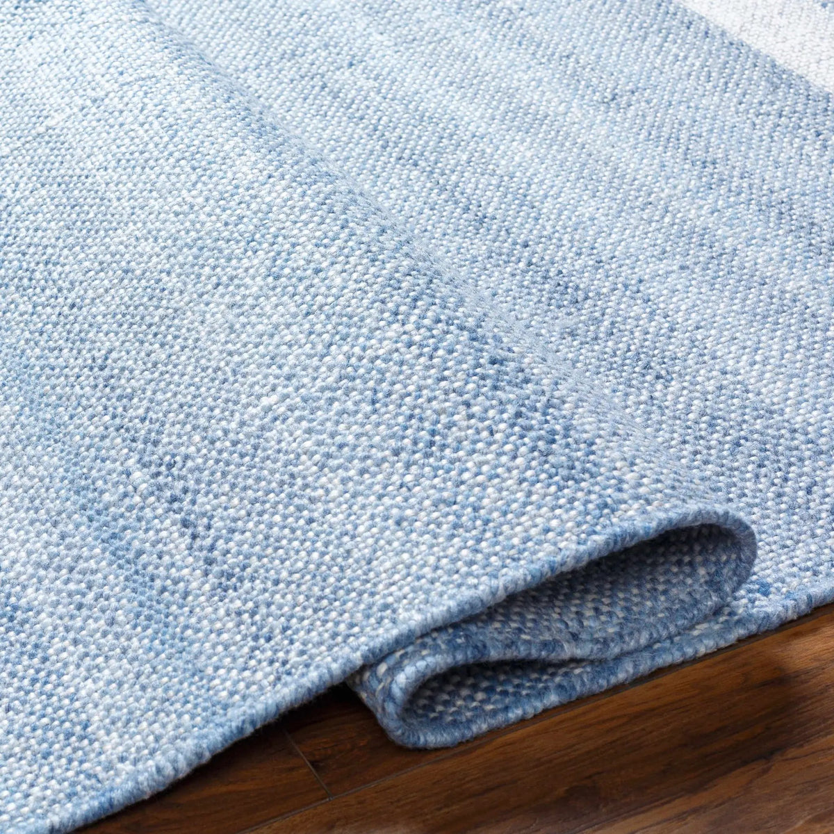 Loic Silver Blue Area Rug, photo 7 of 9