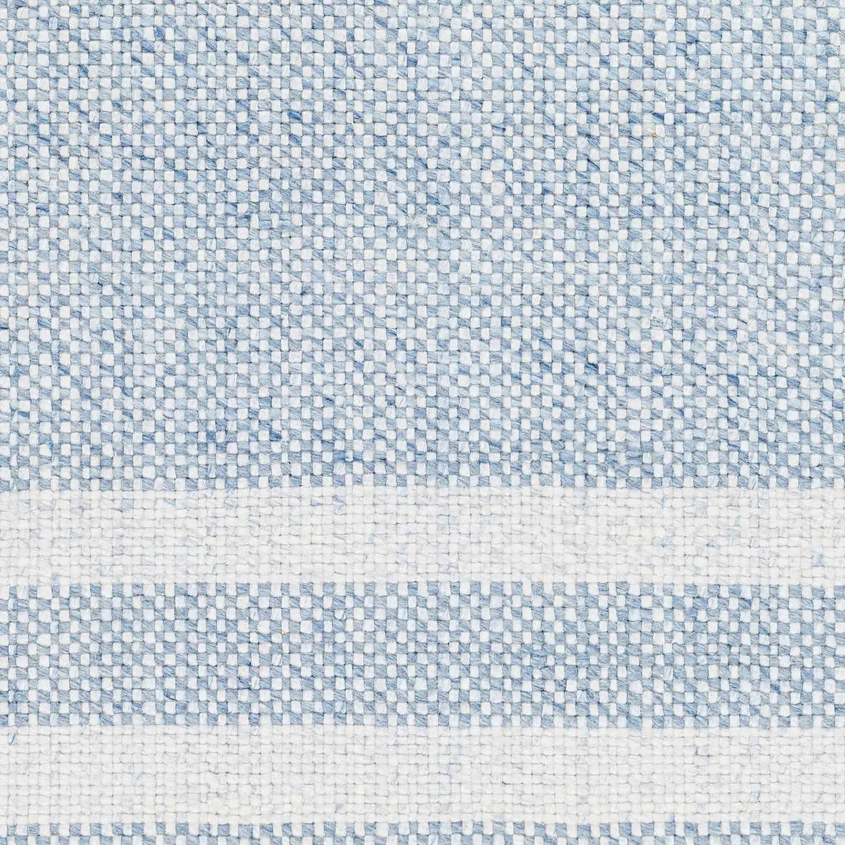 Loic Silver Blue Area Rug, sample swatch