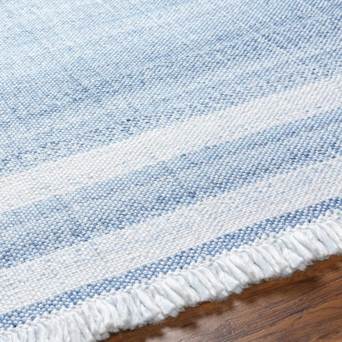 Loic Silver Blue Area Rug, photo 8 of 9