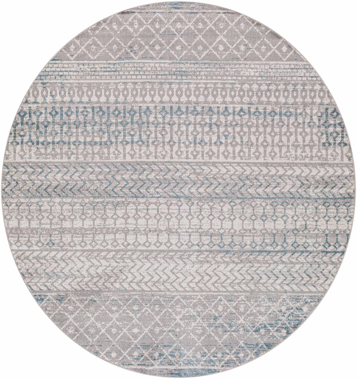 Tambac Blue & Gray Washable Area Rug - Clearance, photo 5 of 11