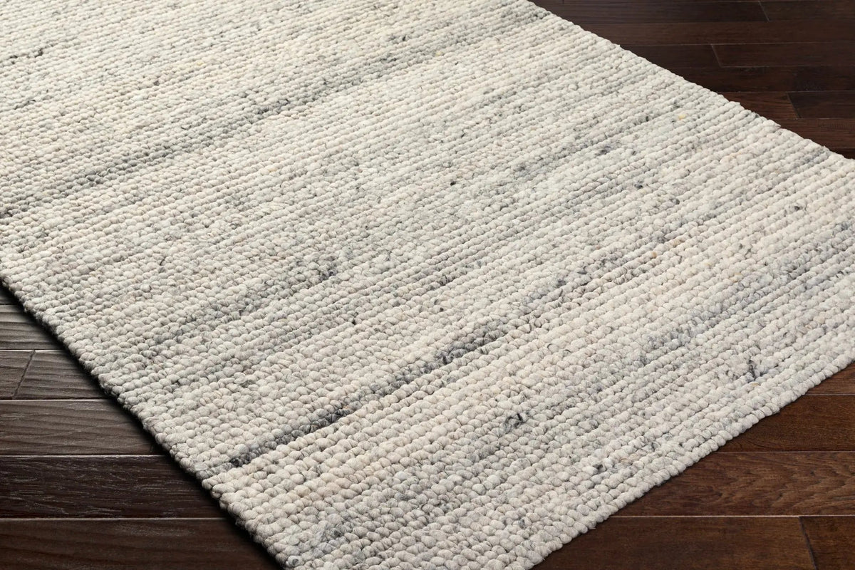 Olisa Cream & Gray Wool Area Rug, photo 5 of 5