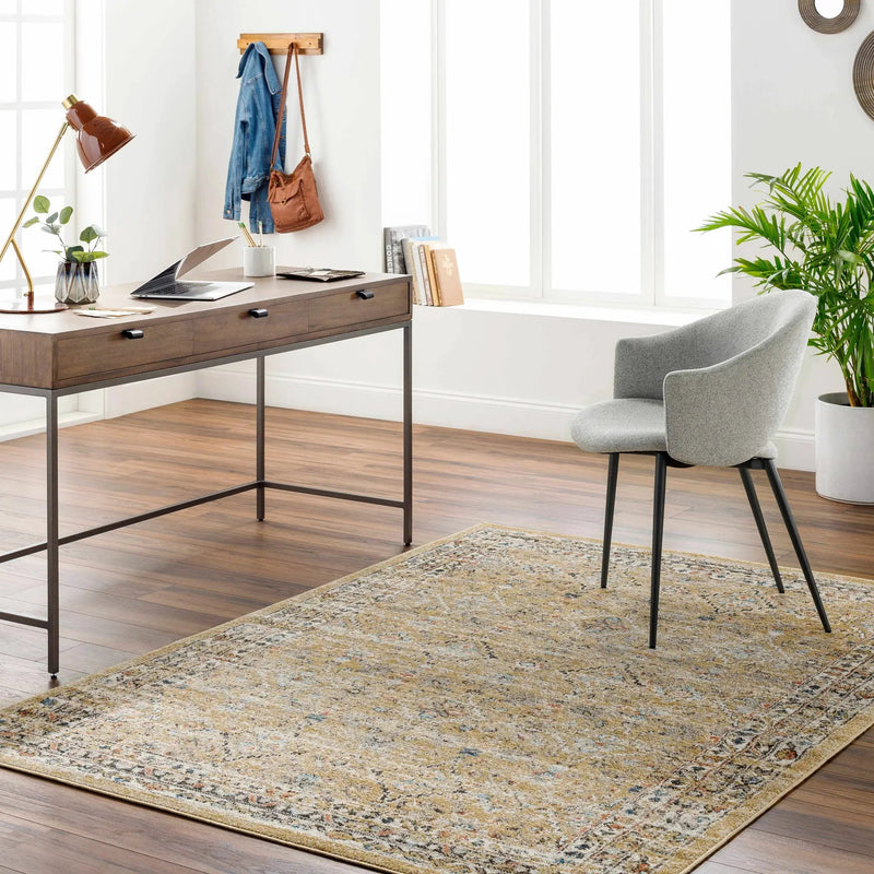 Ares Light Beige Area Rug - Clearance by Boutique Rugs