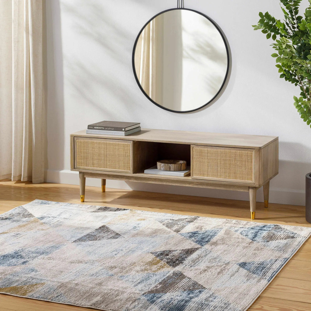 Hanif Area Rug - Clearance, installed in a room