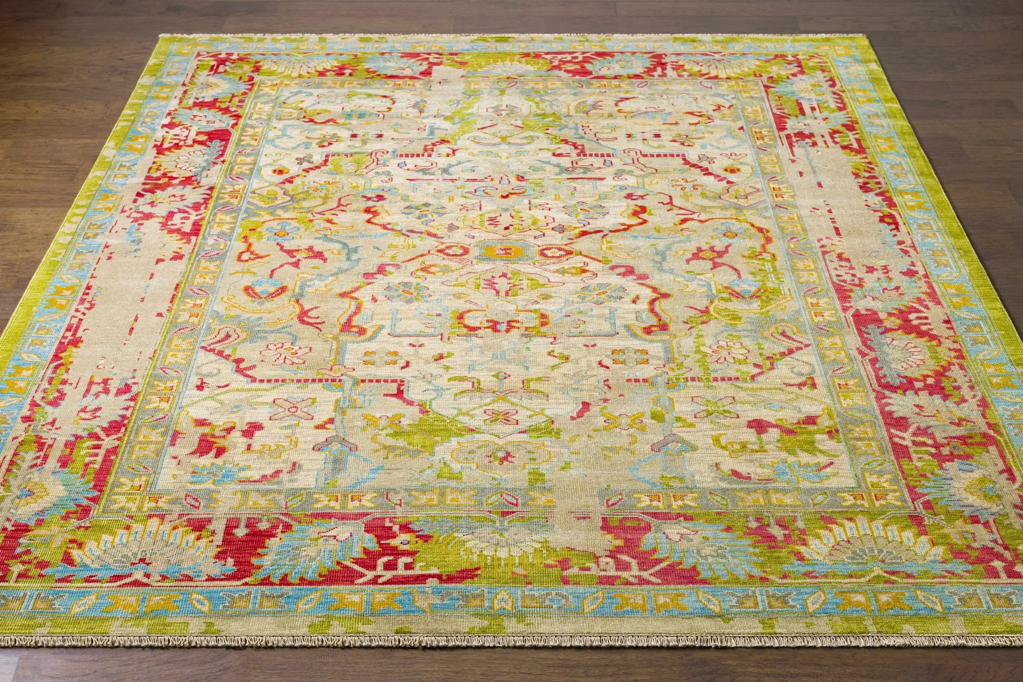 Spurger Premium Handmade Wool Rug - Clearance by Boutique Rugs
