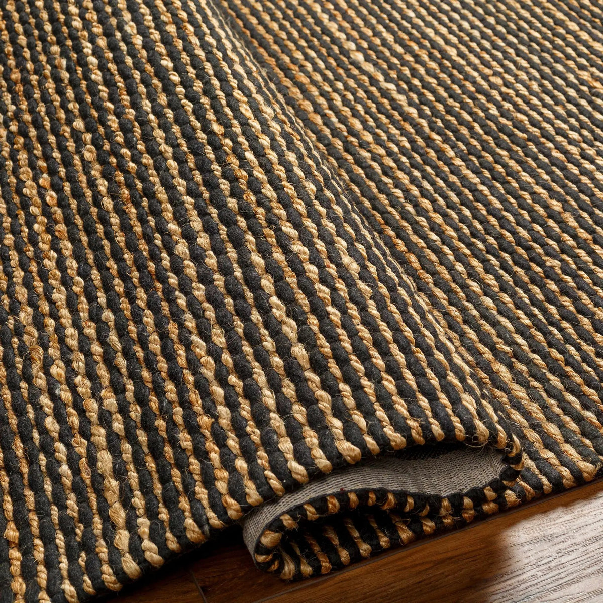 Riki Black Area Rug, photo 5 of 7