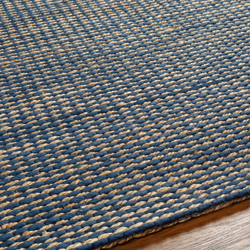 Riki Navy Area Rug by Boutique Rugs