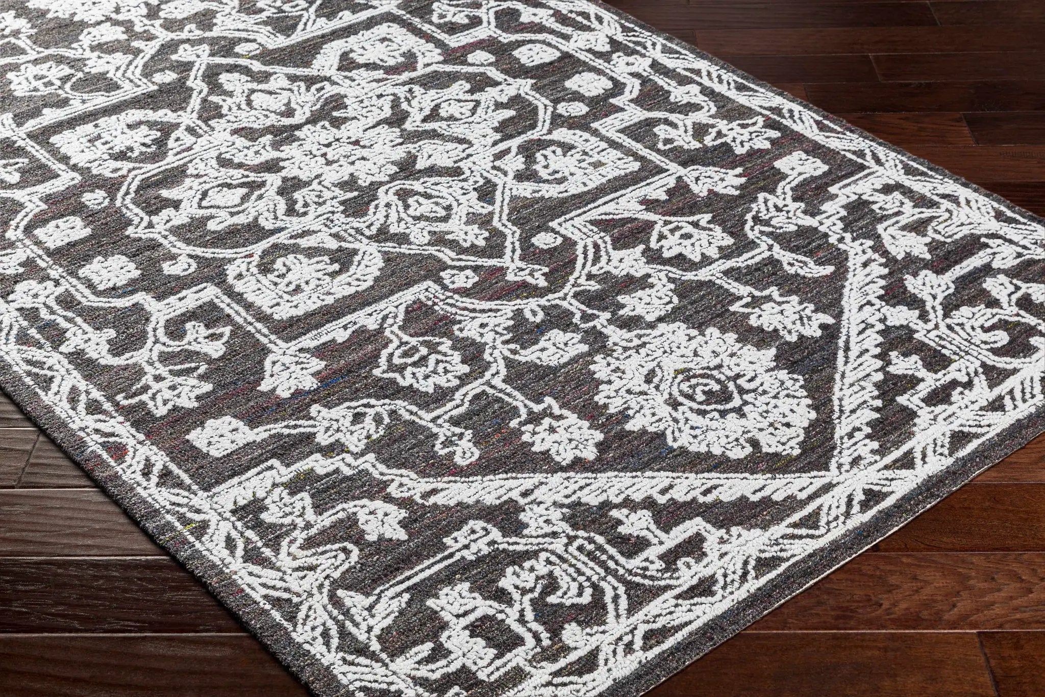 Black Derya Area Rug - Clearance by Boutique Rugs