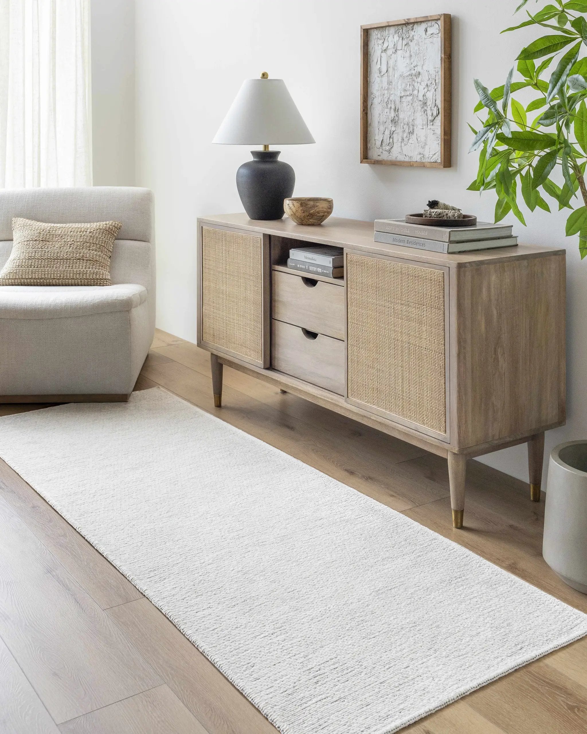 Isako Gray Solid Washable Area Rug - Clearance by Boutique Rugs
